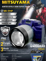Senter Kepala Zoom Mitsuyama Super Terang MS-244P