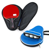 1PC Professional Table Tennis Rackets Bat Bag Oxford Cloth Sponge Ping Pong Case With Balls Bag Sports Training Equipment