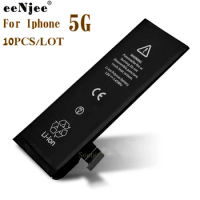 EENJEE 10PCS Cell Phone Battery For Iphone 5 G 5G Shenzhen Factory 1440mah AAA Quality Smartphone Replacement Batteries OEM