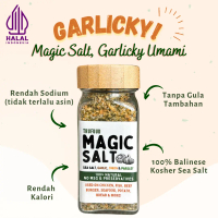 TRUFUUD Magic Salt Bumbu Dapur Halal Garlicy Umami Halal 65gr Pouch Zipper Refill 50gr Bumbu Instan