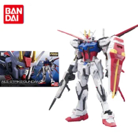 Bandai Original Gundam Model Kit Anime Figure RG 1/144 AILE STRIKE GUNDAM Action Figures Collectible Toys Gifts for Children