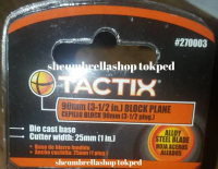 Exclusive Sale Serut Ketam Kayu Mini Block Plane Tactix / Pahat Kayu Pasti Ori