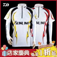 【台灣直發】Sunline 防曬釣魚服 短袖釣魚服 透氣速乾抗紫外線 戶外運動釣魚服 騎行服 短袖T恤 休閒上衣