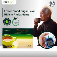 BIOFIZZ Gluconoll Tea 30's - No Caffeine Control Sugar Level for Diabetes Improve Digestion