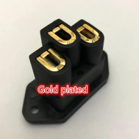 Free Shipping FURUTECH FI-06G/R AC IEC Inlet Socket pure copper Gold Plated MATIHUR HIFI Power Original packing box 3pcs