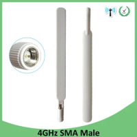 Grandwisdom 1pcs 3G 4G lte antenna 5dbi SMA Male Connector Plug antenne router external repeater wireless modem antene high gain