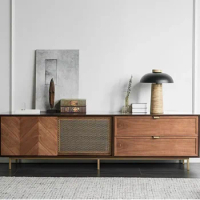 Storage Console Tv Stands Floor Wood Designer Lowboard Monitor Cabinet Tv Stands Salon Muebles Para El Hogar Room Furniture