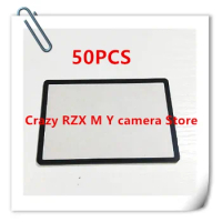 50PCS New LCD Screen Window Display (Acrylic) Outer Glass For CANON EOS 6D EOS6D Camera Screen Protector + Tape