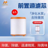【Hao Teng】家用自來水進水過濾器 洗衣機/蓮蓬頭過濾器濾芯 6入(微米級PP棉)