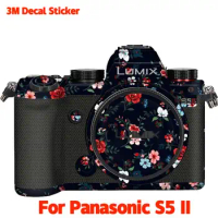S5M2/S5 II Anti-Scratch Camera Sticker Protective Film Body Protector Skin For Panasonic S5 II S5M2 / S5 MarkII Mark2