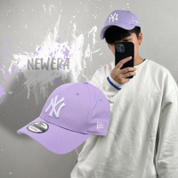 New Era 帽子 9FORTY 男女款 紫 老帽 棒球帽 紐約洋基 MLB 大聯盟 NY NE13529355