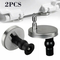 2pcs Replacement Toilet Seat Hinge Fitting Screw Anchoring Screw Pin For Toilet Seat Hinges Top Close Soft Release Quick Fitting