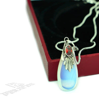 Liontin Perak 925 Silver Bali Tetes Moonstone