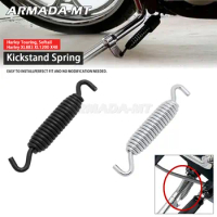 For Harley Sportster XL883 XL1200 X48 Softail Fatboy Breakout Touring Road Electra / Street Glide Jiffy Stand Kickstand Spring