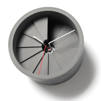 【22】四度空間水泥大掛鐘-紅-4th-Dimension-Wall-Clock/200mm(22-CWC01101)