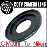 Movie lens C port NiKON 1 J1 J2 J3 V1 J2 adapter Thread Mount Lens Adapter