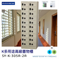 台灣製造【大富】K多用途高級置物櫃SY-K-305A-2A 收納櫃 置物櫃 工具櫃 儲物櫃 衣櫃 鞋櫃 員工櫃 鐵櫃
