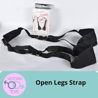BDSM Open Legs Strap Belt - Tali Buka Kaki Lebar Alat Bantu Sex Toys Arms n Legs