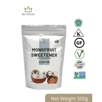 HALAL NON-GMO Monkfruit Erythritol Blend 0 Calorie Natural Sweetener sugar substitute I Keto I Bakin