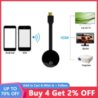 Wireless HDMI-compatible Dongle TV Stick HDMI-compatible HD 1080P Miracast DLNA TV Cast Display Receiver for iOS Android