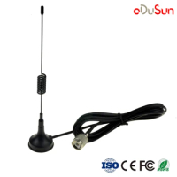 3.5dbi GSM Antenna TNC Male Connector with Magnetic Base for Fixed Wireless Phone Ham Radio Signal Booster Wireless Repeater
