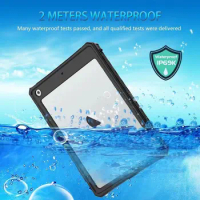Case For iPad 9 2021 Waterproof Case Shockproof Protective Clear Tablet Cover For iPad 10.2 7 8 9th Gen Cover For iPad 9 2021