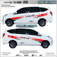 New stiker mobil toyota CALYA cutting sticker body samping mobil sticker mobil CALYA