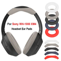 Headset Accessories Headphone Earpads Cover Anti-dust Silicone Replacement Earcups Soft Shockproof for Sony WH-1000XM4