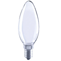 【Luxtek樂施達】LED 霧面 蠟燭型燈泡 全電壓 4.5W E14 黃光 10入(C35F_WW4.5W E14 F30 水晶吊燈適用)