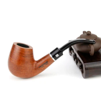 High Quality Rosewood Smoking Pipe 9mm Filter Tobacco Pipe Handmade Bent Smoke Pipe Accessory