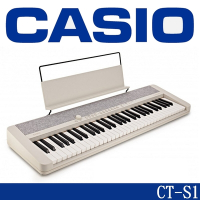 『CASIO 卡西歐』時尚風標準61鍵電子琴 白色款 / 贈譜燈 公司貨