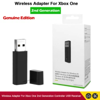USB Wireless Receiver For Xbox One S X Xbox Elite Controller 2nd Generation Adapter Windows PC Laptops Accessories