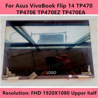 140" lcd touch full component replacement for Asus VivoBook Flip 14 TP470 TP470E TP470EZ Laptop Panel P/N 90NB0S01-R20010