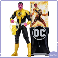 Original Mcfarlane Toys Sinestro Batman Action Figure Mcfarlane Collector Edition Anime Figures Figurine Statue Model Dolls Gift