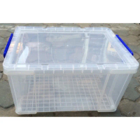 [Giá ưu đãi] [rẻ nhất] Thùng Nhựa 65L Vuông Đựng Đồ Đa Năng Có Bánh Xe Việt Nhật 65L/90L/100L thùng 