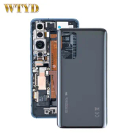 For Mi 10T Pro Battery Back Cover Replacement for Xiaomi Mi 10T Pro 5G / Mi 10T 5G Smartphone Back Cover Rear Battery Door