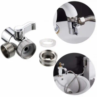Switch Faucet Adapter Sink Water Tap Connector Toilet Bidet Splitter Diverter Valve for Shower Kitchen Bathroom Accessories