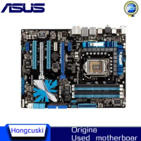 For Asus P7P55D-E Pro Desktop Motherboard P55 Socket LGA 1156 i3 i5 i7 DDR3 16G ATX Original Used Mainboard