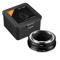 K&amp;F Concept FD to NZ Lens Adapter Canon FD to Nikon Z For Nikon Zf Zfc Z30 Z5 Z50 Z6 Z7 Z6II Z7II Z8 Z9