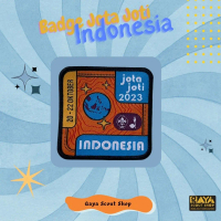 Badge Woven Jota Joti Indonesia Premium Termurah