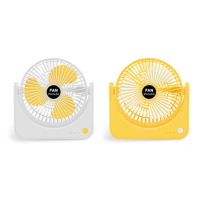 Mini Rotatable USB Table Fan Rechargeable Ultra-quiet 3D Cycle New Dropship
