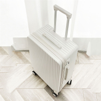 Luggage bag  tourist luggage rimowa luggage Women's High-Looking Luggage for Export 26 Inch Trolley Case 24 Student Travel Leather Case 22 Men's Durable Thickened
