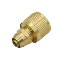 3/8 inch hose Quick connector Brass water gun adapter 10mm 8/11 hose connector copper fitting 1pcs