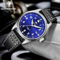 ADDIESDIVE Men's Watch C3 Luminous Sapphire Crystal 200m Waterproof Dive Watch Automatic Mechanical Diver Watch Reloj