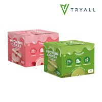 【TRYALL】高蛋白巧克派-抹茶牛奶/莓果優格 8入/盒