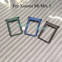 For Xiaomi Mi Mix 3 Mix3 Sim Tray Micro SD Card Holder Slot Parts Sim Card Adapter