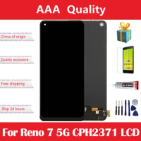 6.43" AMOLED for Oppo Reno 7 5G LCD CPH2371 Screen Digitizer Replacement Repair Parts