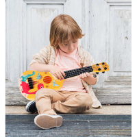 Kids Ukulele Guitar Ukelele Toy Cartoon Design Children Music Instrument Kids