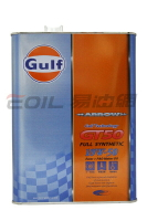 【序號MOM100 現折100】GULF ARROW GT50 10W50 海灣 全合成酯類PAO機油 4L【APP下單9%點數回饋】