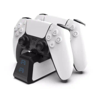 PS5 Wireless Controller Dual Fast Charger Type-C Fast Charging Cradle Dock Station for Sony PS5 Joystick Gamepad Accessories